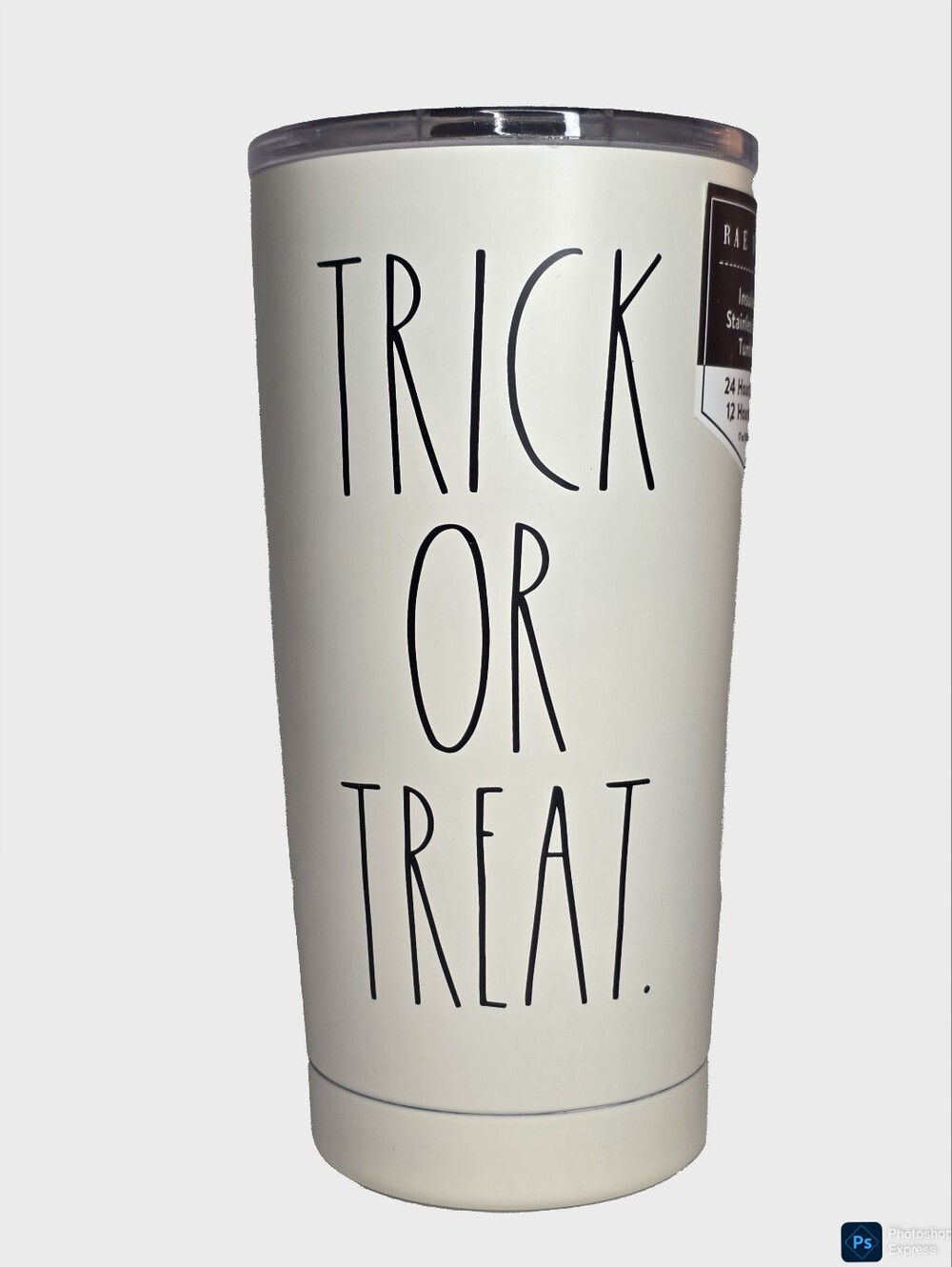 Rae Dunn Trick Or Treat Insulated Stainless Steel Travel Tumbler Coffee Cup